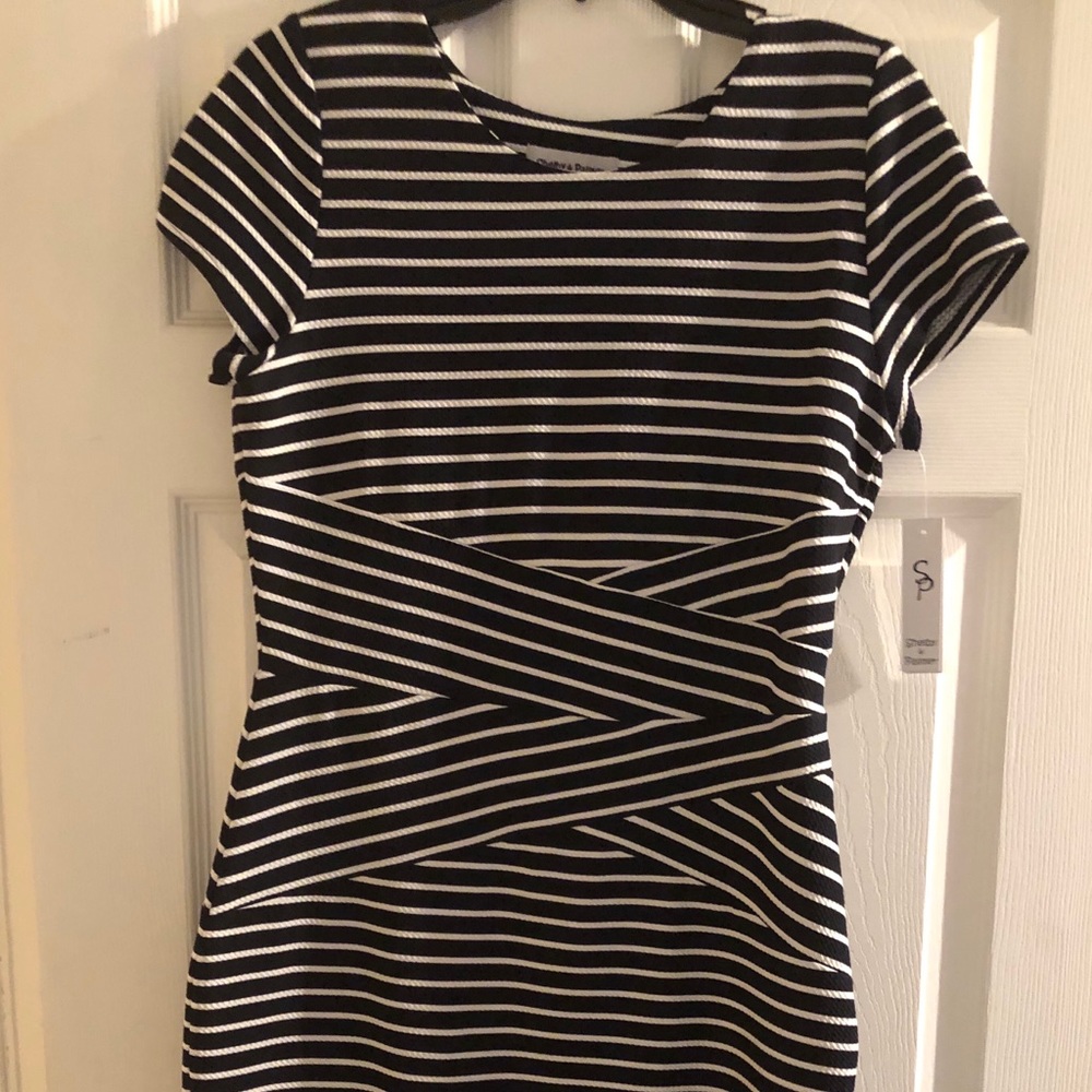 Shelby and Plamer bodycon dress.